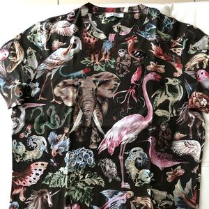 Authentic Valentino animal patterned woman T-shirt